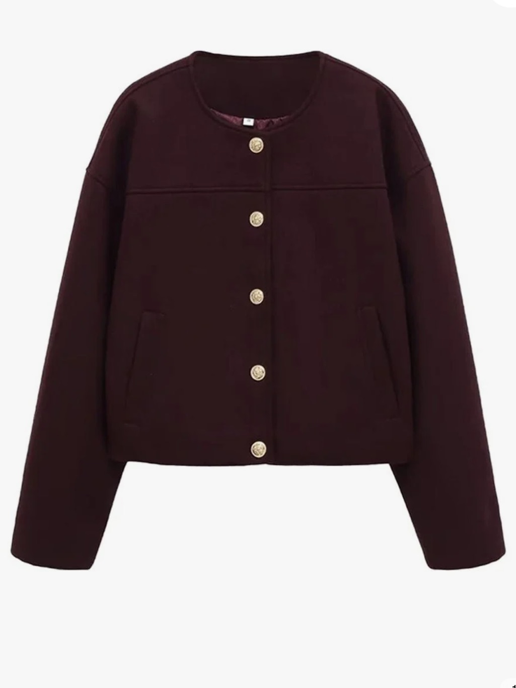 Zara - Isabella Button Front Cropped